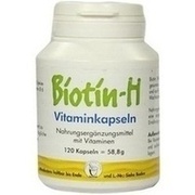 Pharma Peter BIOTIN H VITAMINKAPSELN, 120 St.