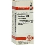 DHU-Arzneimittel CANTHARIS D 10 GLOBULI, 10 g