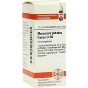 DHU-Arzneimittel MERCURIUS JODAT. FLAVUS D 30 GLOBULI, 10 g