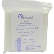 FESMED MULLKOMPRESSEN ES 10X10CM 8-FACH UNSTERI