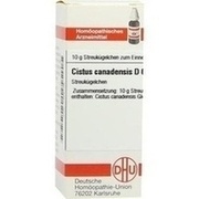 DHU-Arzneimittel CISTUS CANADENSIS D 6 GLOBULI, 10 g
