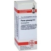 PANAX GINSENG D 3 GLOBULI, 10 g