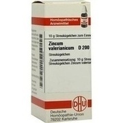 DHU-Arzneimittel ZINCUM VALERIANICUM D 200 GLOBULI, 10 g DHU-Arzneimittel ZINCUM VALERIANICUM D 200 GLOBULI, 10 g