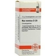 DHU-Arzneimittel NUX VOMICA D 20 GLOBULI, 10 g
