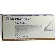 Becton Dickinson BD PLASTIPAK SPEZIALSPR.SUB-Q 26G1/2 EINGES.KA.