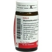 Wala BRYONIA ACONITUM GLOBULI, 20 g