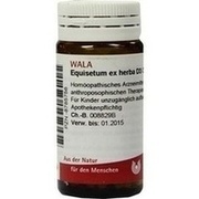 Wala EQUISETUM EX HERBA D 3 GLOBULI, 20 g