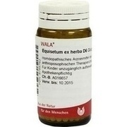 Wala EQUISETUM EX HERBA D 6 GLOBULI, 20 g