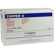 Solventum TOPPER 8 KOMPR. STERIL 5X5CM, 60 x 2 St.