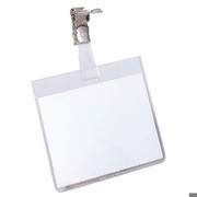 Durable GmbH & Co. KG: Namensschild 60x90mm tr 25St