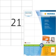 HERMA SuperPrint Etiketten, 70 x 42,3 mm, ohne Rand, weiß