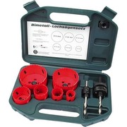 Mannesmann Bimetall-Lochsägensatz 8-tlg. (M44100) Mannesmann Bimetall-Lochsägensatz 8-tlg. (M44100)