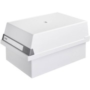 Han 955-11 Karteikasten A5 quer grau f. 1300Karten