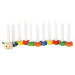 Hess Geburtstags-Leuchter-Set Raupe
