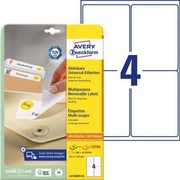 Zweckform ILK-Etiketten Zweckform L4733 99,1x139mm weiss