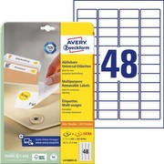 Zweckform ILK-Etiketten Zweckform 4736 45,7x21,2mm weiss