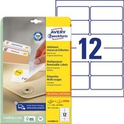 Zweckform ILK-Etiketten Zweckform 4743 96x42,3mm weiss