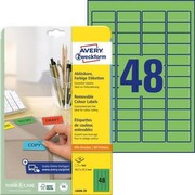 Zweckform ILK-Etiketten Zweckform L6040-20 45,7x21,2mm grün