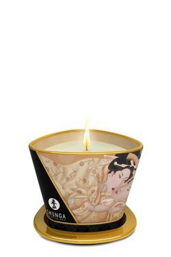 Shunga Massagekerze Desire mit ätherischem Öl aus Vanille