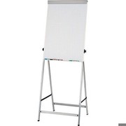 Hebel Flipchart funktionell m. Vierbeingestell, höhenverstellbar, silber 6374095