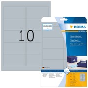 HERMA SuperPrint Etiketten, Folie, 96 x 50,8 mm, silber
