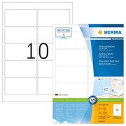 HERMA SuperPrint Etiketten, 96,0 x 50,8 mm, mit Rand, weiß
