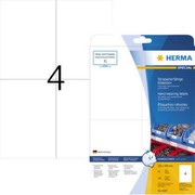 HERMA SuperPrint Etiketten, Folie, 105 x 148 mm, weiß