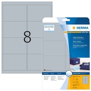 HERMA SuperPrint Etiketten, Folie, 99,1 x 67,7 mm, silber