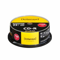 Intenso CD-R Cake Box 25 Discs (1801124)