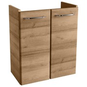Fackelmann 84332 ACTIVE Hochschrank, Front Touch, 2 Türen, H/B/T 179x40x41 cm