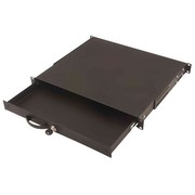 DIGITUS Tastatureinschub 1U 19Z schwarz