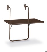 Best Freizeitmöbel Butler Balkon-Hängetisch 60 x 40 cm