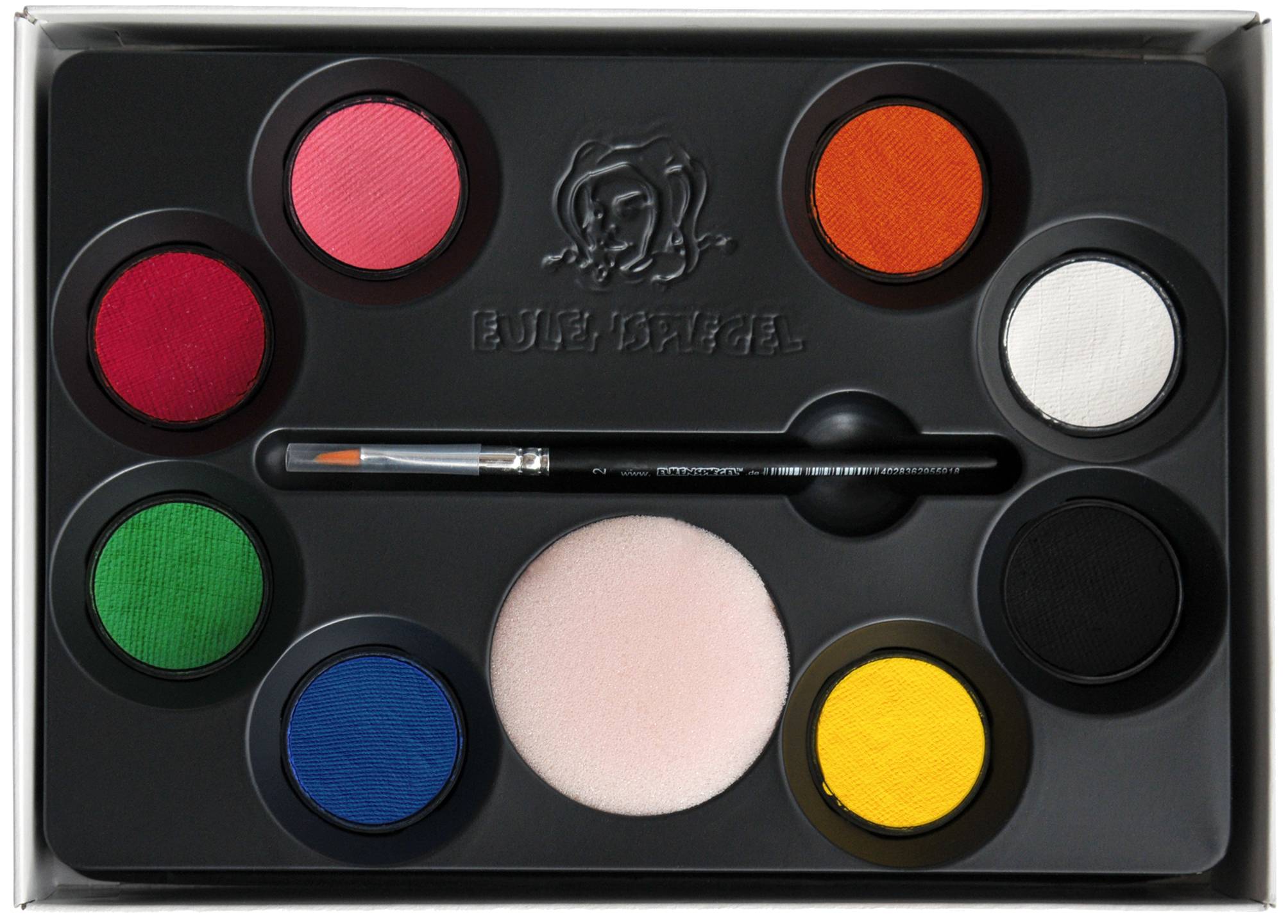 Eulenspiegel Familien Schmink-Palette 8 Farben (208014)