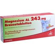 MAGNESIUM AL 243 MG BRAUSETBL., 40 Brausetbl. (N2) (2×20)