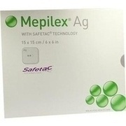 Mölnlycke MEPILEX AG, 5 Verbände 15×15 cm