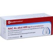 ALIUD Pharma NAC AL AKUT 600 MG BRAUSETBL., 10 Brausetbl. (N1) 