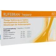 COMBUSTIN Pharmazeutische Präparate RUFEBRAN HEPARO, 10 Amp. (N1) 1 ml