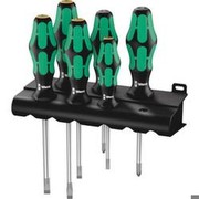 WERA-WERK HERMANN WERNER 105656 Schraubendrehersatz 334/335/6 6tlg. Schlitz/PZD WERA m.