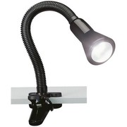 TRIO 5028010-02 Schlauch-Klemmleuchte schwarz