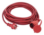 REV Gummileitung 25 mtr. rot