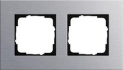 Gira 021217 Abdeckrahmen 2fach Esprit Aluminium