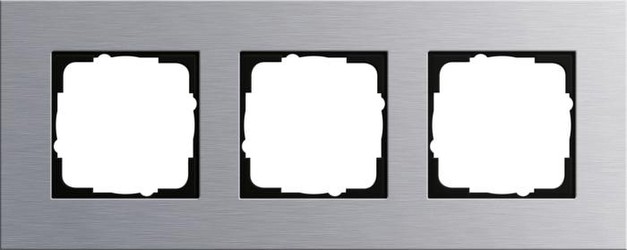 Gira 021317 Abdeckrahmen 3fach Esprit Aluminium
