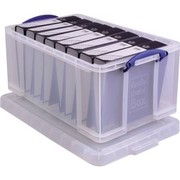 Really Useful Box Aufbewahrungsbox 64 l transparent