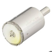Wolfcraft Diamant Lochsäge "Ceramic" mit Schwamm, 10 mm Schaft Ø 35