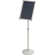 Nobo Infoständer für DIN A3, hoch u. quer, höhenverstellbar 95-140cm, 1902384