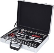 KS TOOLS Superlock Steckschlüssel Satz, matt satiniert verchromt, 70tlg.