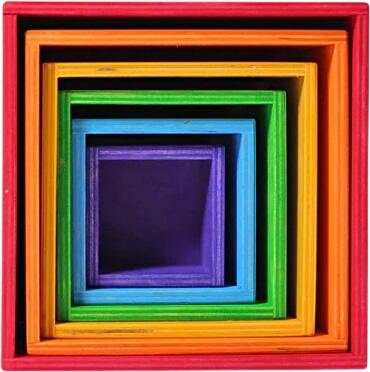 GRIMM'S Großer Kistensatz Regenbogen (10370)