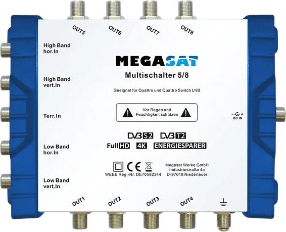 Megasat Multischalter 5/8 (0600150)