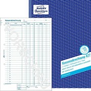 Zweckform Formular Kassenabrechnung mit MwSt.-Spalte DIN A4 2x50 Blatt 427