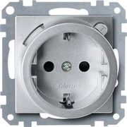 Merten Steckdosen-Einsatz alu 232860